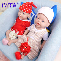 Muñeca Renacida de Silicona 100% IVITA 37cm, 1.65kg Juguete Realista para Niños Ojos Personalizados - details 34