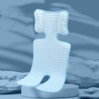 Alfombrilla de asiento de refrigeración para cochecito de bebé, cómoda y lavable, almohadilla suave transpirable para cochecito de bebé, forro de asiento de Color sólido, alfombrilla para cochecito de bebé, verano - details 4