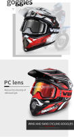 Gafas de Motocross VEMAR A prueba de viento, resistente al desgaste, anti-impacto, ligera, visión HD Para motocicletas, bicicletas, monopatines, escalada, deportes al aire libre, ATV, MTB, esquí - details 8