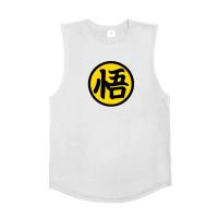 Camiseta sin mangas de algodón Muscleguys con logotipo de anime japonés para hombres algodón lavado en máquina para primavera/verano - details 21