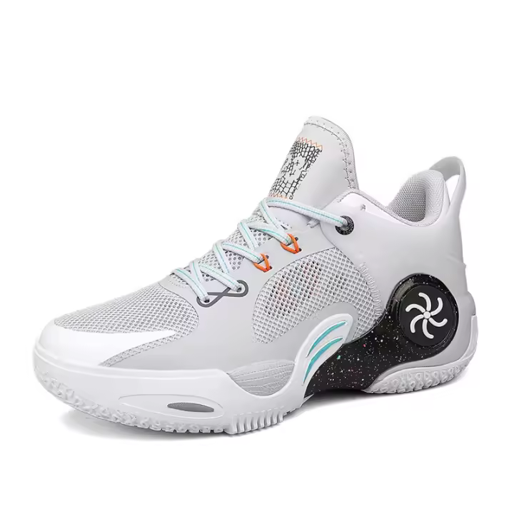 Pareja zapatos de baloncesto medio ayuda zapatillas de deporte real zapatos de entrenamiento - 1