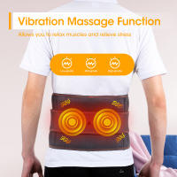 Cinturón de Calentamiento Infrarrojo Eléctrico con Luz Roja para Masaje de Cintura y Apoyo Lumbar Alivio del Dolor Vibración y Masaje de Todos los Tipos de Piel - details 4