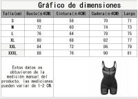 Full body shapewear compression girdle fajas colombian corrective underwear tummy control shaper butt lift slim corset bodysuits - details 0