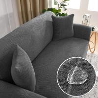 Fundas de sofá impermeable para sala de estar, cubierta gruesa de Jacquard para sofá esquinero en forma de L, 1/2/3/4 asientos，Funda de Sofá - details 12