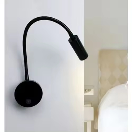Lámpara de mesilla de noche LED Flexible Swan Lámpara de lectura LED Aplique de pared Lámpara de lectura LED - 1