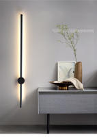 Lámpara LED de pared larga para interiores, iluminación moderna para dormitorio, sala de estar, sofá, fondo, candelabro de pared para decoración del hogar, mesita de noche - details 0