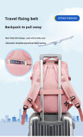 Mochila impermeable de nailon para viajes de corta distancia, clasificación multifuncional en seco y húmedo, gran capacidad - details 14