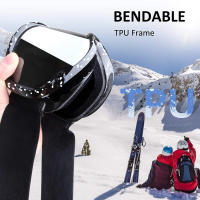 Gafas de esquí antivaho esféricas grandes de doble capa para adultos, deportes al aire libre, Snowboard, gafas de nieve para mujeres y hombres, nuevo - details 8