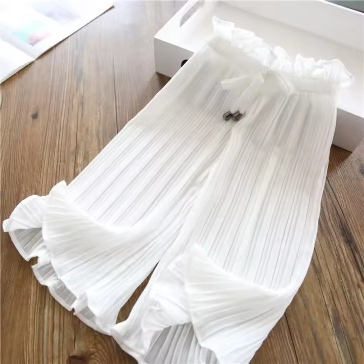 Pantalones Antimosquitos Para Niñas, Pantalones de verano Transpirables Para Bebés, pantalones rectos de 10-12 años de niñas - 1