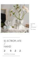 Jarrón de Cerámica de Alta Gama Nórdica Decoración de Sala de Estar de Lujo Arte Artesanal - details 5