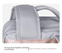 Borsa A Tracolla multifunción, artículo de larga distancia, Con Ricarica, USB, separación de Bagnato y Asciutto - details 10