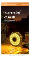 Linterna de camping atmosphere Regalos de Navidad al aire libre Portátil cinta métrica Faroles carpa - details 0