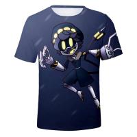 Camisetas con estampado 3D de Horror Animation Murder Drone para hombre y mujer, camisetas deportivas informales de calle, transpirables de secado rápido - details 3