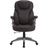 Silla de Oficina Ejecutiva Ergonómica Altura Ajustable, Resalto Alto, Brazos, Ruedas, Negro - details 16