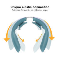 Masajeador Eléctrico EMS para Cuello y Cervicales - Microcorriente, Vibración, Amasamiento, Terapia Física, Compresa Caliente - details 5