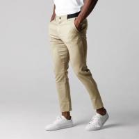 Pantalones de algodón versátiles de negocios juveniles para hombres transpirables informales nuevos de Four Seasons - details 3