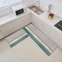 Alfombra de estilo geométrico para puerta de entrada, alfombrilla antideslizante para sala de estar, alfombra absorbente para baño, Alfombra de cocina, alfombrillas de bienvenida para puerta delantera - details 5