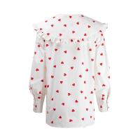 Camisas de Manga Larga para Mujer Moda Corazón para Primavera y Otoño Cuello de Muñeca Estilo - details 6
