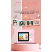 Cámara de fotos infantil con foto e impresión Juguete de niña de alto píxel Regalo de cumpleaños - details 4