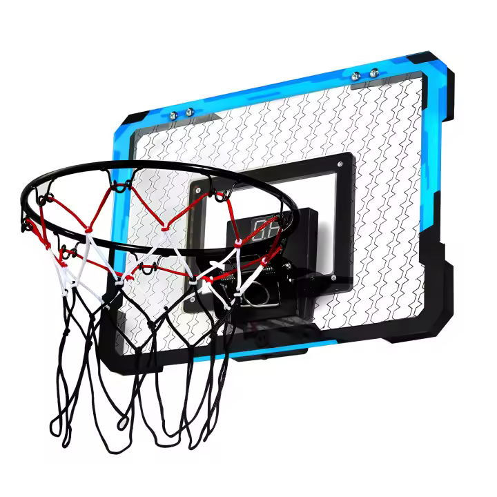 SucceBuy Aguja de Baloncesto para Niños Mini Aguja con Pantalla Electrónica, Luz LED, Adecuada para Niños de 3+ Años - 1