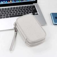 Bolsa Digital portátil de viaje, cargador, Cable de datos, organizador USB, bolsa de almacenamiento de accesorios electrónicos impermeable - details 6