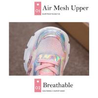 Zapatillas de deporte ligeras para niñas, zapatos de tenis deportivos transpirables, zapatillas de gimnasio para niños, entrenadores antideslizantes - details 3