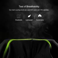 Pantalones cortos de ciclismo para hombre INBIKE, tejido de secado rápido y alta elasticidad, absorción de humedad, patrón de rayas para primavera/verano/otoño, ideal para ciclismo activo y entrenamientos, ropa de ciclismo |   Pantalones cortos de ciclism - details 1
