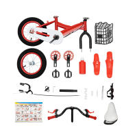 Bicicleta de acero rico en carbono para niños, 12 pulgadas, para niños de 3 a 9 años - details 7