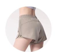Aloyoga yoga shorts verano mujeres falso dos piezas anti-caminante casual secado rápido transpirable deportes fitness pantalones de entrenamiento - details 7
