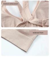 Camiseta sin mangas para mujer, corsé para gimnasio, sujetador deportivo, top corto de realce, sujetador de fitness, ropa deportiva atlética sexy transpirable hueca para correr - details 5