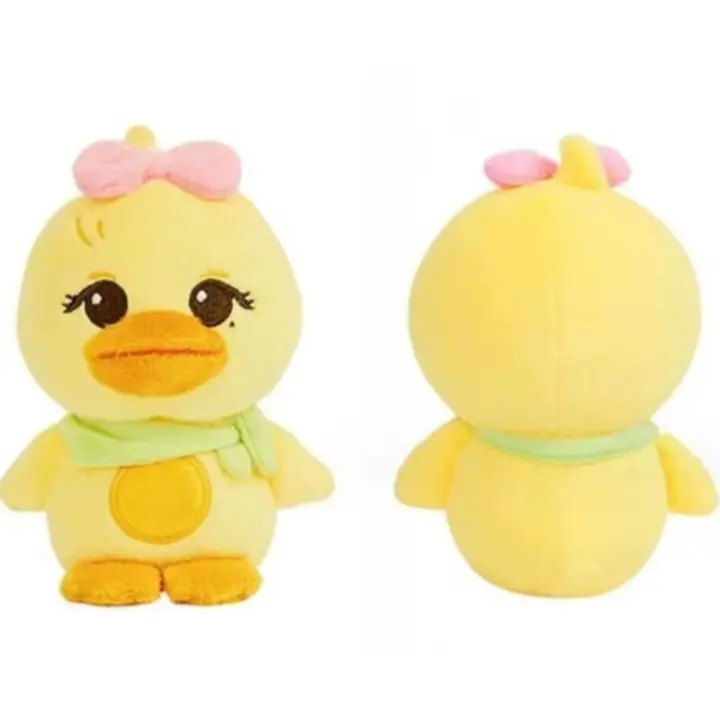 Muñeco de peluche de 25cm, muñeco de concierto, color rosa y negro - 1