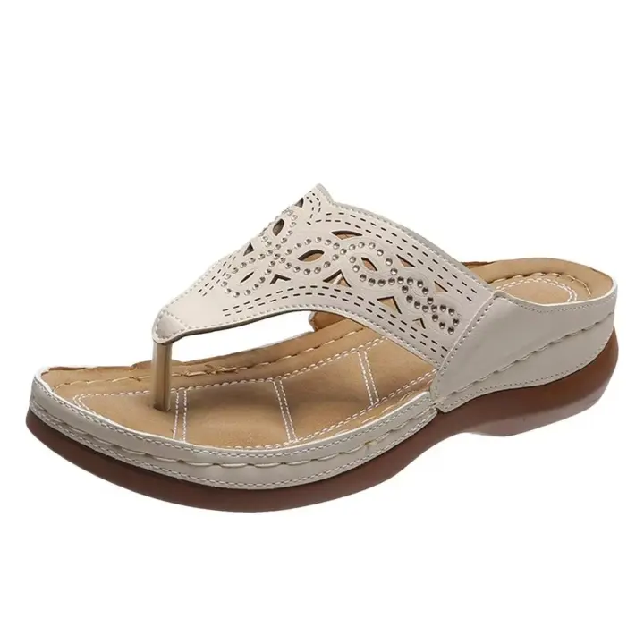 Chanclas de mujer sandalias ortopédicas con soporte para el arco - 1