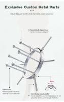 Embalaje privado SEXY SM Extremo Ajustable Anal Spreader Dilatador Vaginal Espéculo Adulto Masturbador Ano Butt Plug Expansor Juguetes sexuales - details 2
