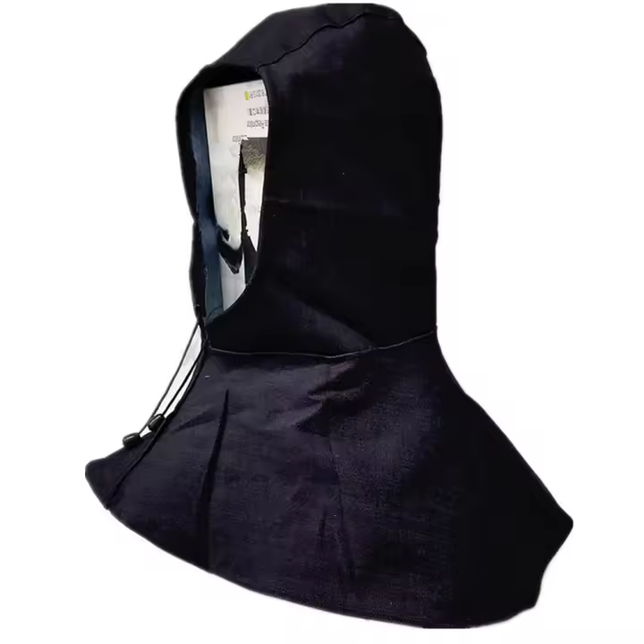 Sombrero de soldador protector de cuello ignífugo, cascos de soldadura, cubierta de cabeza de soldador, cubierta de seguridad de soldadura, tapa de cabeza de soldador - 1