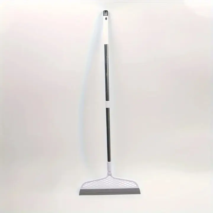 Escoba mágica con cabeza desmontable y raspador de silicona de doble cara. - 1