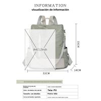 Mochila 2025 Nueva Mochila De Viaje De Gran Capacidad De Moda De Cuero Suave Para Mujer - details 0