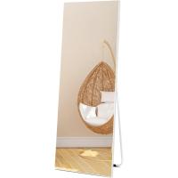 Pie Cuerpo Entero 150x51 cm, Espejos Grandes de Pared Rectangulares con Soporte para Colocar de Pie o Colgado, Adecuado para Dormitorio Vestidor Recibidor - details 6