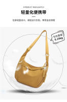 Bolso cruzado minimalista de gran capacidad para mujer, bolso pequeño de hombro para estudiante, bolso de dumplings versátil, nuevo estilo - details 7