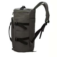 Mochila de gimnasio de viaje para mujer, bolso de mano de gran capacidad, deportivo, personalizado, seco, impermeable, de PU, con compartimento para zapatos - details 9