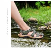 Zapats Casuales de Verano para Hombres y Mujeres  Sandalias Transpirables con Suela Gruesa y Cierre de Punta Aqua para Senderismo y Pesca - details 14