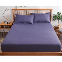 Sábana bajera de algodón con bandas elásticas, fundas de colchón ajustables antideslizantes para cama individual - details 6