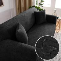 Fundas de sofá impermeables para sala de estar, cubierta gruesa de Jacquard para sofá esquinero en forma de L, 1/2/3/4 - details 14