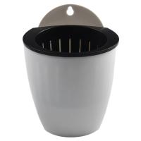Maceta montada en la pared, absorción automática de agua, maceta para flores perezosas, planta creativa de plástico, cesta para plantas de piña verde en maceta - details 3