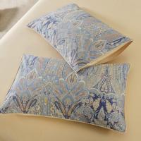 Funda de edredón de algodón de cuatro piezas con estampado de satén americano de lujo, textiles para el hogar, cuatro piezas - details 4