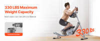 Máquina de entrenamiento SucceBuy AB - Equipo abdominal para gimnasio en casa. Entrenador de núcleo y abdominales para mujeres, capacidad de 300 libras. Ejercitador de fitness plegable y ajustable - details 1