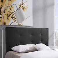 140x60 cm Blanco, para Cama de 135 cm, Acolchado con Espuma, 8 cm de Grosor, Incluye herrajes para Colgar - details 12