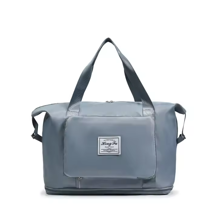 Bolsa de viaje de gran capacidad de las mujeres de gran tamaño de la barra de lazo portátil viaje de negocios bolsa de almacenamiento de entrega portátil bolsa de fitness deportiva bolsa de lona - 1