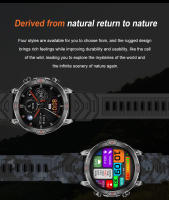 2025 nuevo Reloj inteligente GPS militar al aire libre pantalla de alta definición amoled de 1,43 pulgadas, linterna LED potente, llamada bluetooth, monitoreo de frecuencia cardíaca y presión arterial 100 + Reloj inteligente impermeable en modo deportivo - details 16