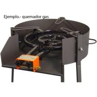 Barbacoa redonda con soporte para, diámetro 70 x 75 cm - details 3