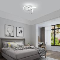 Goeco Plafón LED de Techo Aluminio Blanco 30W Eficiencia Energética Montaje Semi-flush - details 3
